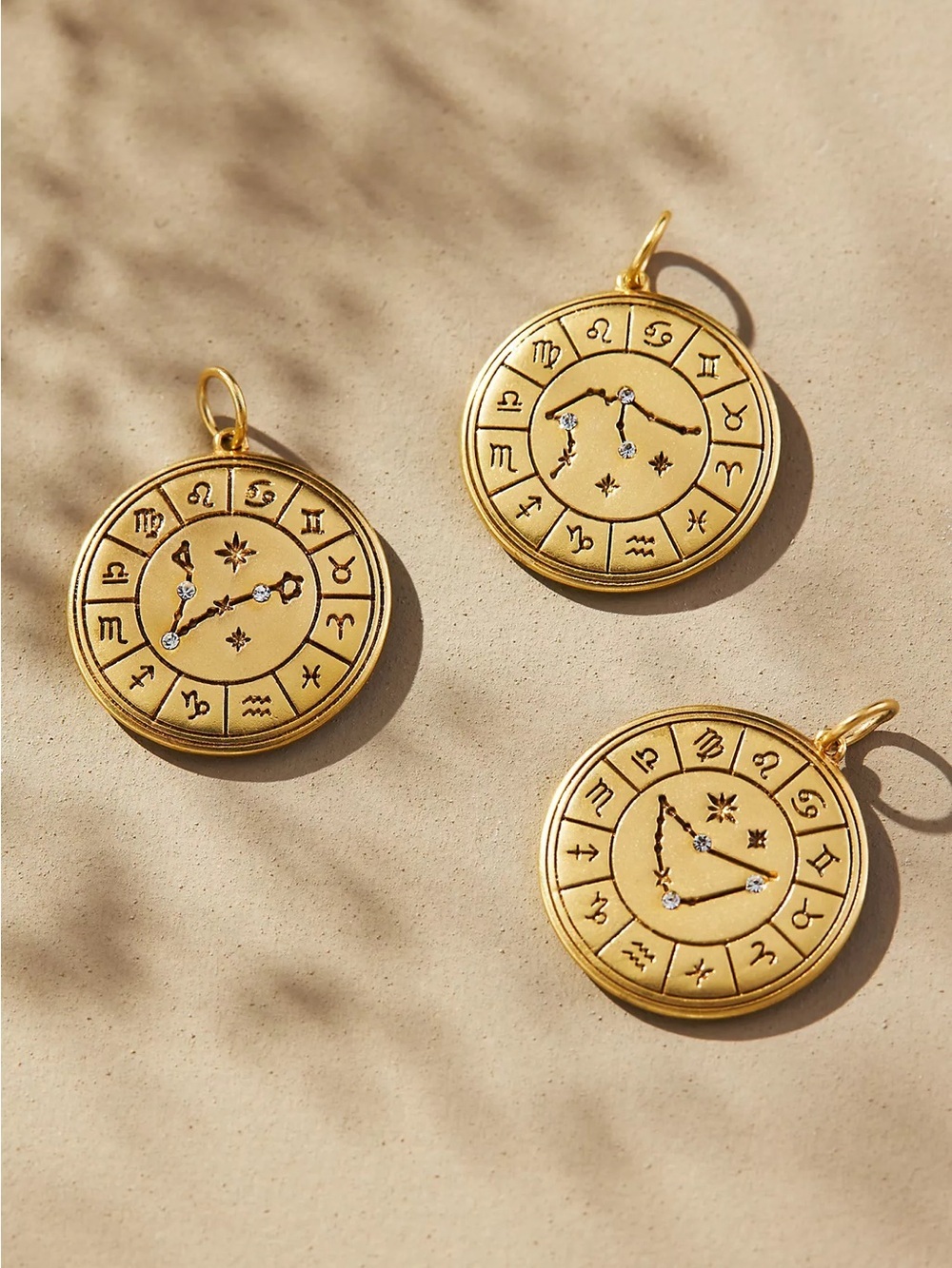 New Anthropologie Astrology Zodiac Charm Capricorn